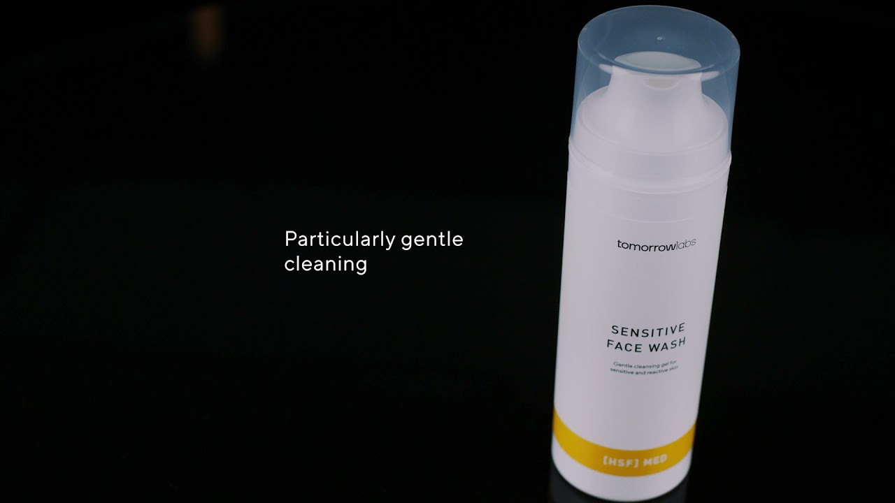 Load video: Sensitive Face Wash video showcase